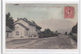 CERET : Gare, Arrivée D'un Train Venant D'amélie-les-bains (GARE) - Tres Bon Etat - Ceret