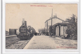 MOULINS-le-MARCH : La Gare (GARE) - Tres Bon Etat - Moulins La Marche