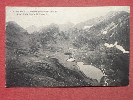 Cartolina - Lago Di Bellacomba - Alta Valle Stura Di Usseglio - 1914 - Autres & Non Classés