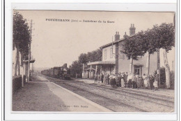 FOUCHERANS : Intérieur De La Gare (GARE) - Tres Bon Etat - Autres & Non Classés