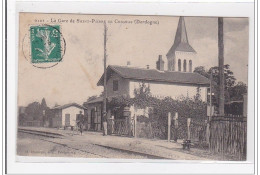 St-PIERRE-de-CHIGNAC : La Gare (GARE) - Tres Bon Etat - Andere & Zonder Classificatie