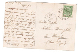 Relais Bierwart, Ranst, Strombeek Bever, Groot Bijgaarden ,  4 Wenskaarten - Postmarks With Stars