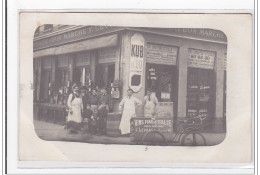 FRANCE : MONTLUEL, Epicerie Du Bon Marché Levrat, Carte Photo - Tres Bon Etat - Montluel