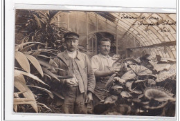 BRUYERES LE CHATEL : Carte Photo D'un Intérieur De Serre (horticulture) - Très Bon état - Bruyeres Le Chatel