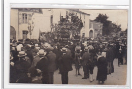 SAINTE HERMINE : Carte Photo D'un Char (fête) - Très Bon état - Sainte Hermine