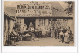 ECOMMOY : J. Desnos, Métaux  Quincaillerie, Ferblanterie , Atelier D'Ecommoy - Très Bon état - Ecommoy