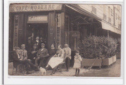 MONTREUIL : Angle Avenue President Wilson Et Bd. Rouget De L'isle (café) - Etat - Montreuil