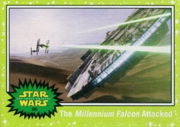 2015 Topps STAR WARS Journey To The Force Awakens "Jabba SLIME GREEN Starfield" Parallel #88 - Star Wars