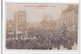 LIMOGES : Obseques Du Docteur Chénieux, Maire De Limoges 8 Mars 1910 - Tres Bon Etat - Limoges