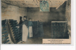 BOURG SUR GIRONDE - Ancienne Citadelle - Vin Sur Pointe Dans Les Galeries Souterraines - RARE EN COULEUR - Très Bon état - Otros & Sin Clasificación