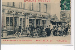 TOULOUSE - Cycle Pyrène - 1, Place Bayard MOLLE  Cie - CYCLES - VELO - AUTOMOBILE - Très Bon état - Toulouse