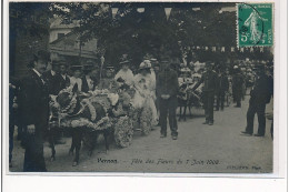 VERNON - Fête Des Fleurs Du 7 Juin 1908 - Très Bon état - Vernon