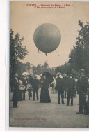 TROYES - Ascencion Du Ballon """"L'Aube""""  AUTOGRAPHE DU PILOTE à L'aérostier  Paul TISSANDIER - Très Bon état - Troyes