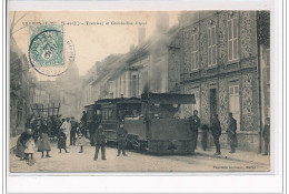 VILLIERS LE BEL : Tramway Et Grande Rue D'Aval - Très Bon état - Villiers Le Bel