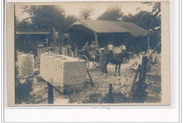 LIMEIL BREVANNES - CARTE PHOTO : Marbrerie Dublesel - Très Bon état - Limeil Brevannes