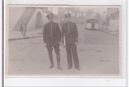 AJACCIO : Lot De 3 Cartes Photo De L'apparition Du Bâton Blanc Pour Les Agents De La Circulation (police - Autobus) - Ajaccio