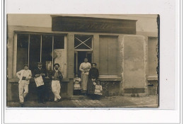 ANCY LE FRANC - CARTE PHOTO : Boutique Peinture Et Papiers Peints - Très Bon état - Ancy Le Franc