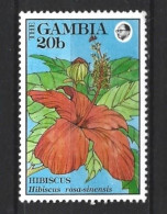 Gambia 1992 Flower Y.T. 1183 (0) - Gambia (1965-...)