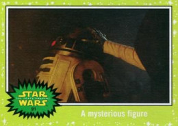 2015 Topps STAR WARS Journey To The Force Awakens "Jabba SLIME GREEN Starfield" Parallel #91 - Star Wars