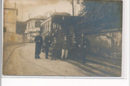 MONTMORENCY - CARTE PHOTO - TRAMWAY  - Très Bon état - Montmorency