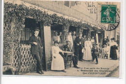 ALFORTVILLE - Vue D'une Partie Des Bosquets Du Restaurant Des Charmilles, Quai D'Alfortville - Très Bon état - Alfortville