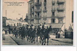 VILLENEUVE SAINT GEORGES - Souvenir De Grève - Journée Du 30 Juillet 1908 - Très Bon état - Villeneuve Saint Georges