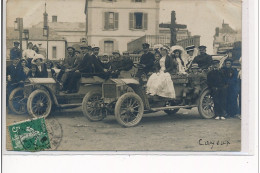 CAYEUX SUR MER - CARTE PHOTO - COURSE AUTOMOBILE - Très Bon état - Cayeux Sur Mer