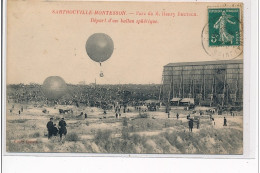 SARTROUVILLE - MONTESSON - Parc De M. Henry Deutsch - Départ D'un Ballon Sphérique - état - Sartrouville