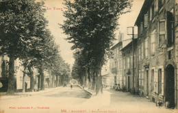 CPA- MAZAMET- Boulevard Soult -Phototypie Labouche N°202 * Oblitération 1913 **TBE - Mazamet