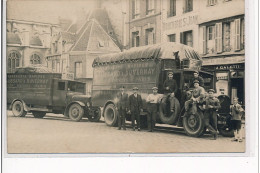 ELBEUF - CARTE PHOTO - DEMENAGEURS - Déménagement Malissard Et Duvernay - Très Bon état - Elbeuf