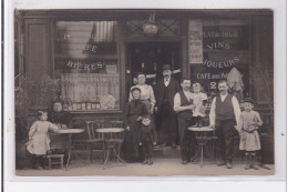 LEVALLOIS PERRET : Carte Photo Du Restaurant CAMBOULINE - Rue Victor Hugo - Très Bon état - Levallois Perret