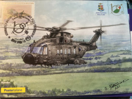 Centenario Aeronautica Militare Italiana Elicottero Augusta AH 101 Caesar - Patriotic