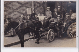 PARIS : Carte Photo D'un Taxi De La Compagnie Urbaine (automobile) - Très Bon état - Transport Urbain En Surface