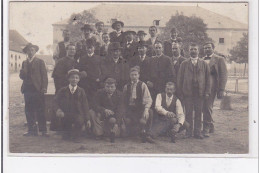 LAPALISSE : Carte Photo De Joueurs De Boules (pétanque) - Très Bon état - Lapalisse