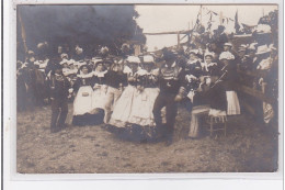 CONCARNEAU : Fête Des Filets Bleus - Carte Photo Vers 1910 (danse) (photo Charles)-très Bon état - Concarneau