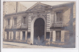 ROCHEFORT : Carte Photo De La Banque De France Vers 1910  - Très Bon état - Rochefort