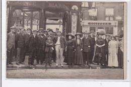 PARIS : Carte Photo D'un Café Au 111 Avenue De Villiers - Très Bon état - Arrondissement: 17