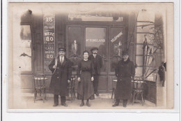 PARIS : Carte Photo Du Café SINGLARD - Très Bon état - Arrondissement: 11