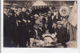 PARIS : Carte Photo Des Sauveteurs De La Société De Sauvetage Des Halles - Très Bon état - Distretto: 01