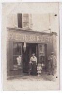 BOURGUEIL : Carte Photo De La Recette Buraliste  - Très Bon état - Andere & Zonder Classificatie