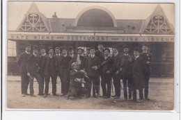 SAINT REMY LES CHEVREUSE : Carte Photo De La Buvette De La Gare (café Restaurant) - Très Bon état - St.-Rémy-lès-Chevreuse