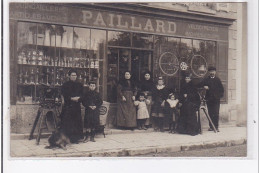 CHATILLON EN BAZOIS : Carte Photo De La Quincaillerie PAILLARD - Très Bon état - Chatillon En Bazois