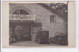 TESSE LA MADELEINE : Carte Photo Du Garage Automobile CHEVREL - Très Bon état - Autres & Non Classés