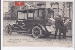 LE PERREUX : Ambulance Régionale - Bon état (un Léger Pli D'angle) - Le Perreux Sur Marne