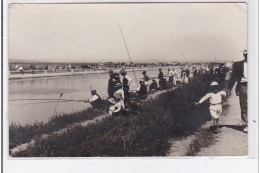 LE GRAU DU ROI : Carte Photo D'un Concours De Pêche ? - Bon état (un Coin Plié) - Le Grau-du-Roi