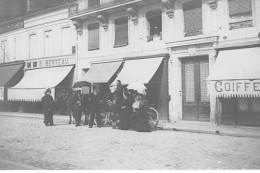 A LOCALISER  : Carte Photo COGNAC? : Café DELORD, B.BERTEAU - Très Bon état - Photos