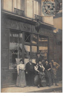 A LOCALISER  : Carte Photo PARIS? Cce De Vins, Restaurant - Très Bon état - Foto's