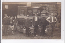 FONTENAY AUX ROSES : Carte Photo De La Voiture De Livraison De La Laiterie REICHMUTH - Très Bon état - Fontenay Aux Roses