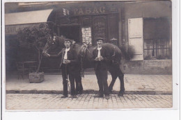 FONTENAY AUX ROSES : Carte Photo D'un Tabac (vendeur De Cartes Postales) Vers 1910 - Très Bon état - Fontenay Aux Roses