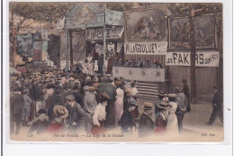 NEUILLY SUR SEINE : La Loge De La Goulue Aux Fêtes De Neuilly (très Rare En Couleur) - Bon état - Neuilly Sur Seine